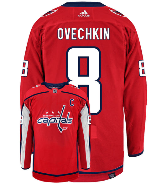Alex Ovechkin Washington Capitals Adidas Primegreen Authentic NHL Hockey Jersey
